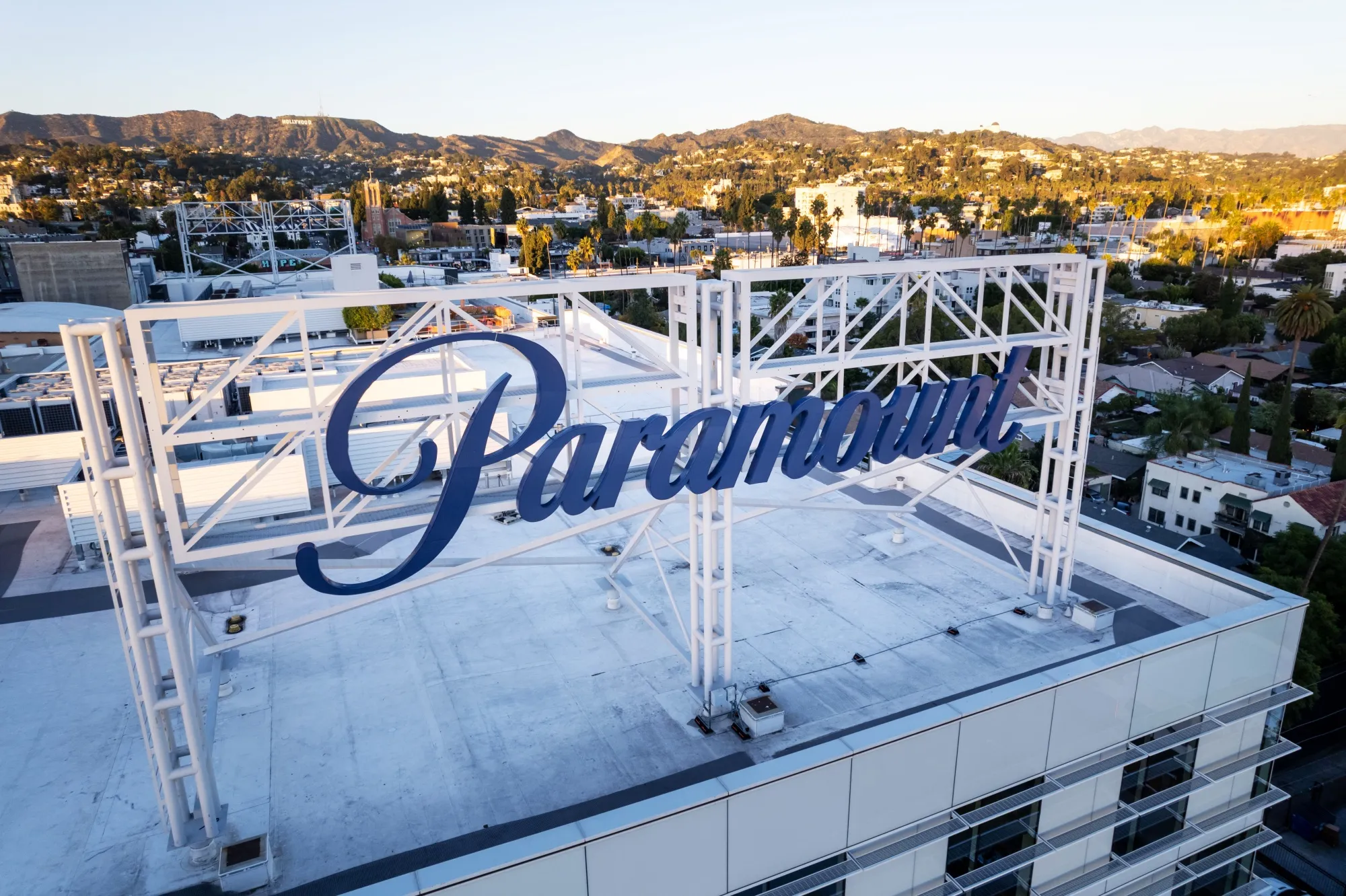 Paramount CEO David Ellison tells top execs company will exit California Oct. 1 if AG Rob Bonta won't negotiate WBD merger settlement; Bonta calls threat 'blackmail'