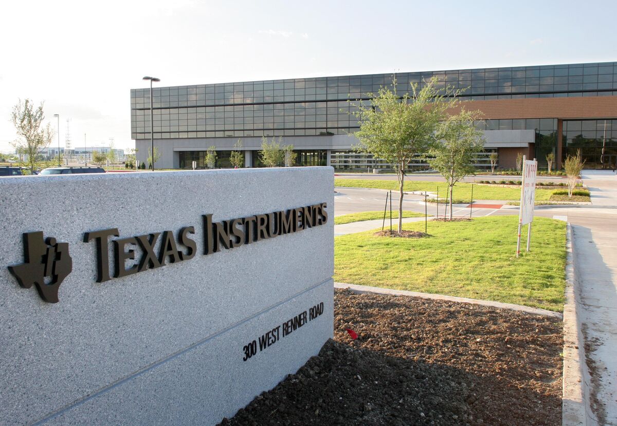 Texas Instruments' Sales Decline for the First Time Since 2020 (TXN) -  Bloomberg