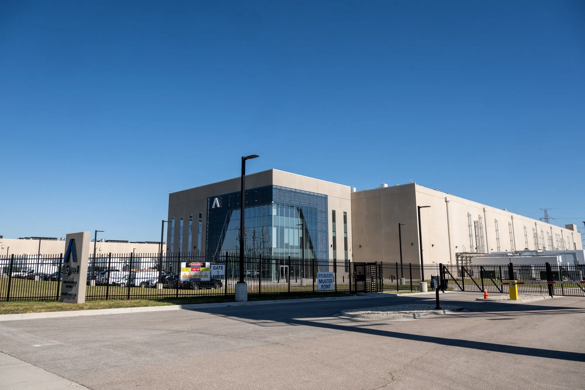 An Aligned data center in Northlake, Illinois, US.