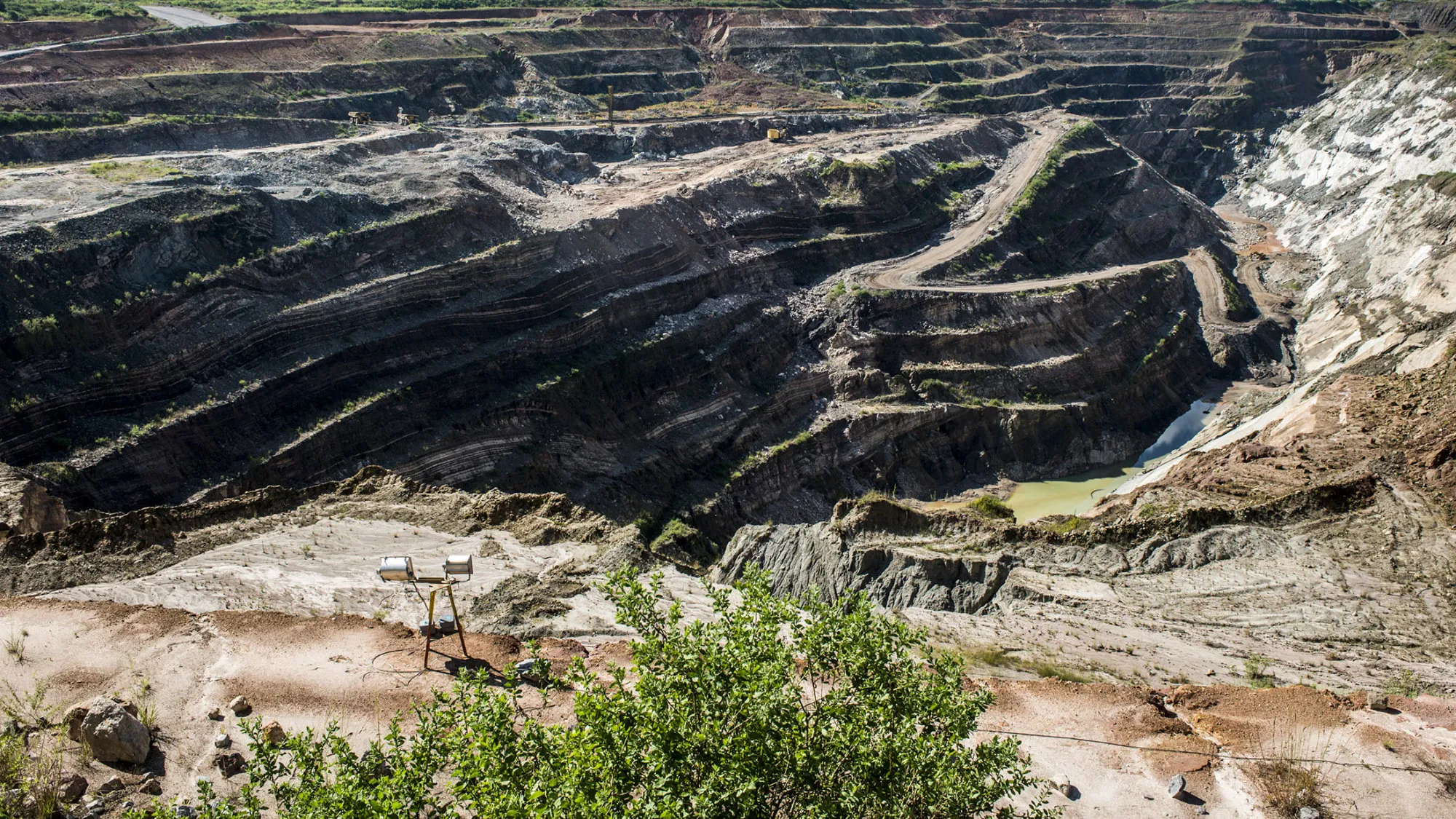 Copper mine in Chingola, Zambia.
