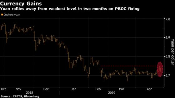 Yuan Rises as China Sets Strong Fix, Xi Vows No Harmful Weakness