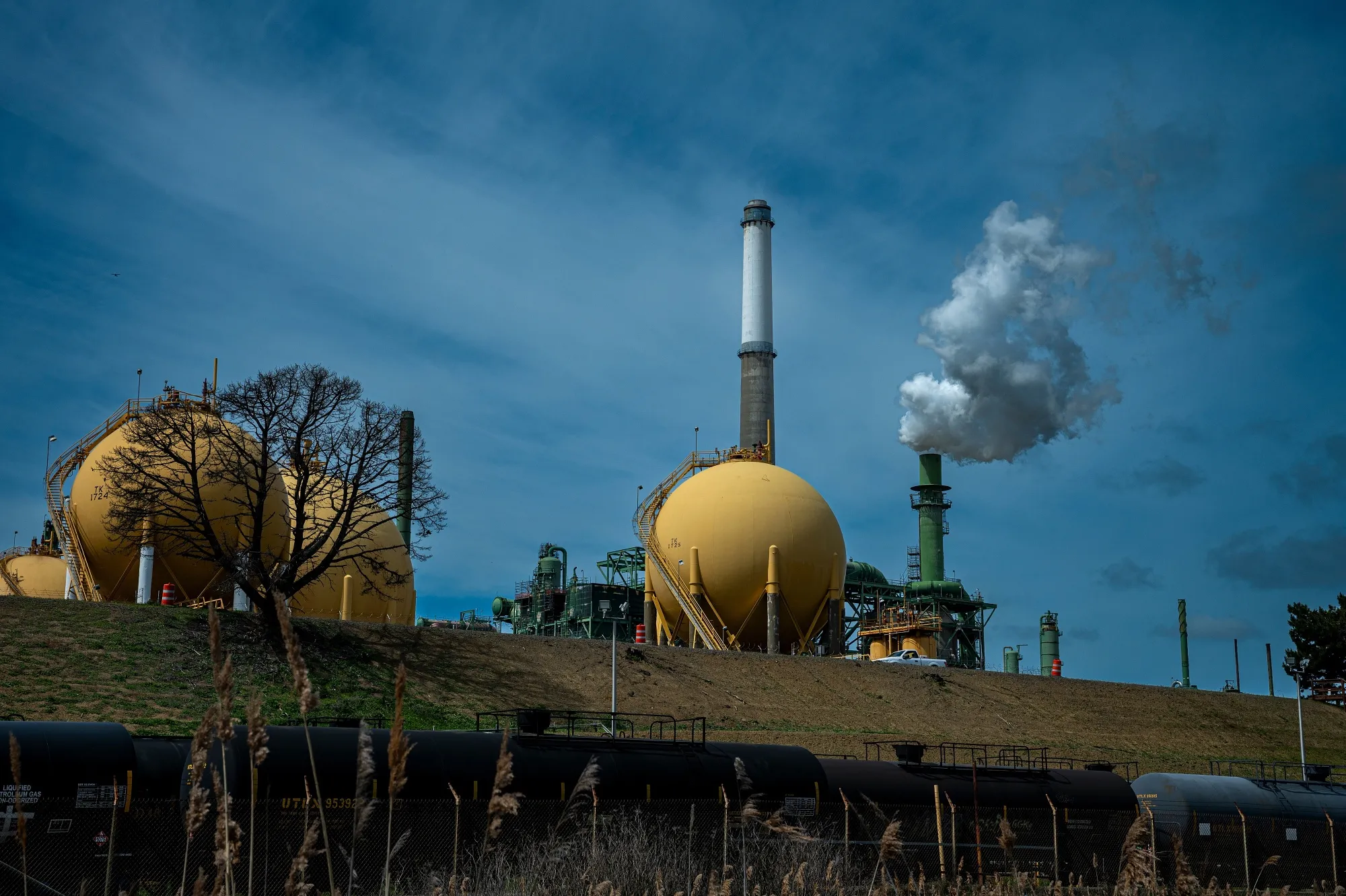 A Valero refinery in Benicia in 2024.