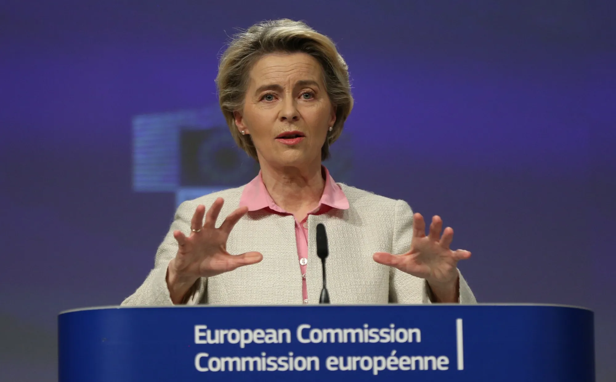 European Commission chief Ursula von der Leyen