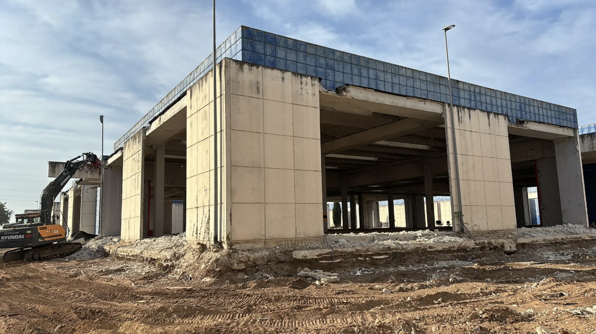 Digital Realty site under construction in Rome.