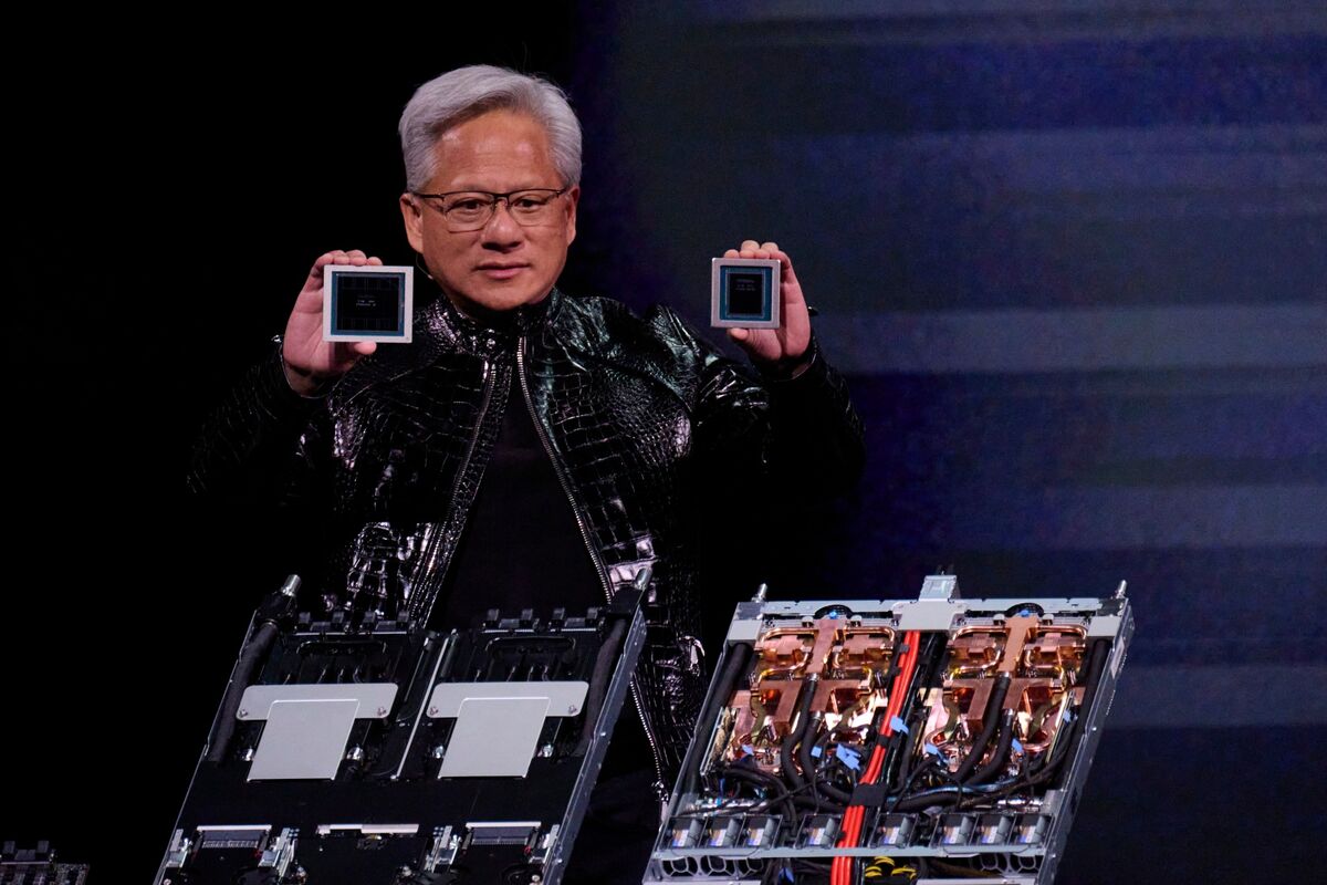 Nvidia CEO Says New Rubin Chips Are on Track, Helping Speed AI ...