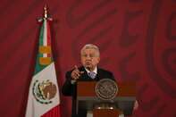 President Lopez Obrador Holds Daily Press Briefing