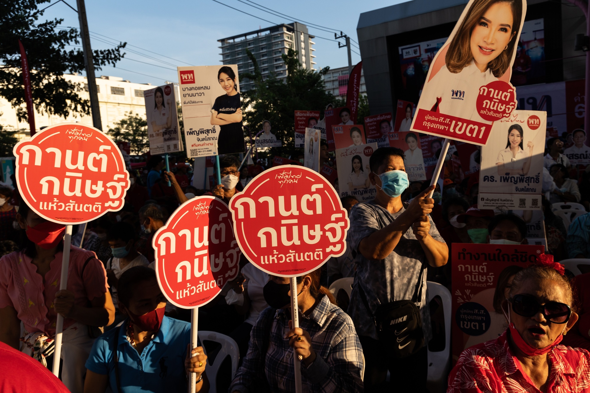 Thailand’s Election Race Heats Up With Pheu Thai Party Dominating Poll ...