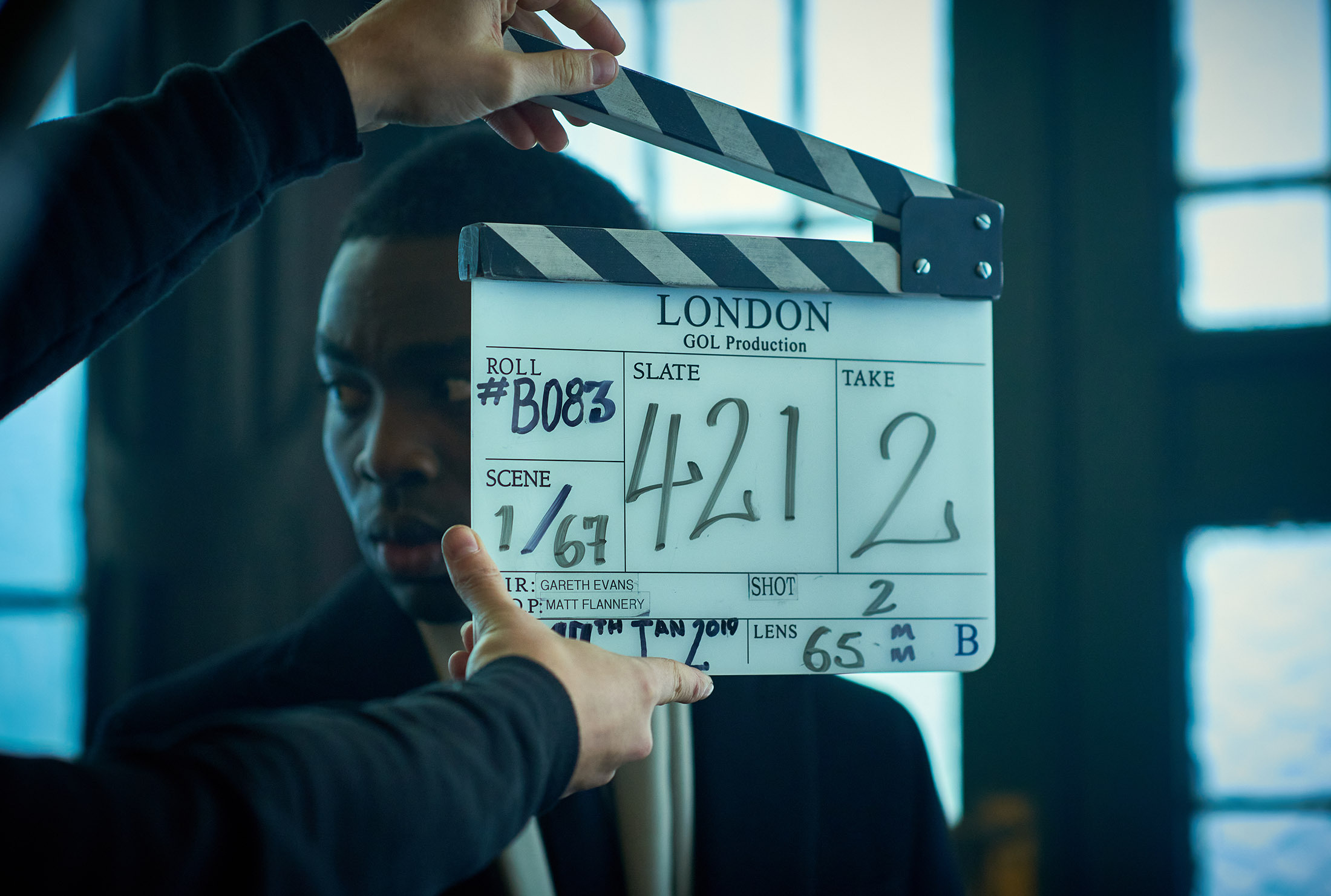 On the set of Sky’s&nbsp;action-crime series&nbsp;Gangs of London.