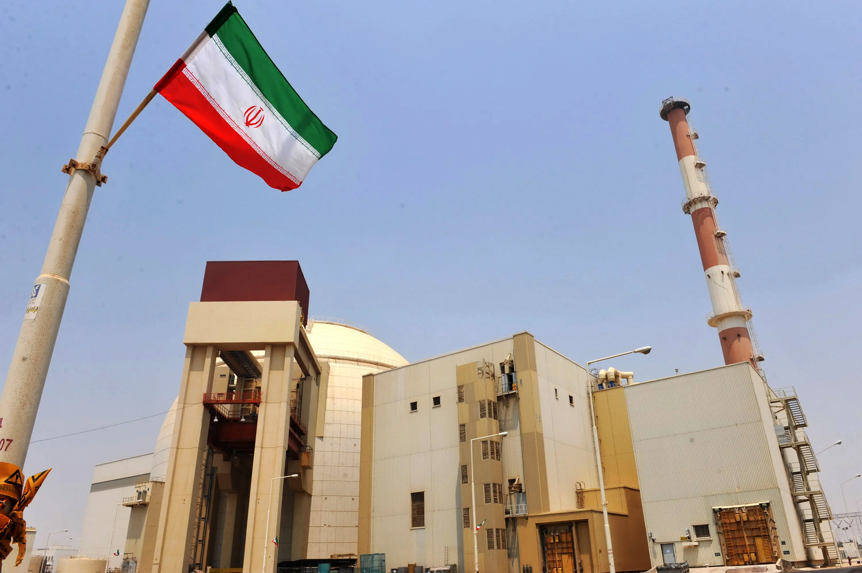 In this image supplied by the Iran International Photo Agency, the Bushehr nuclear power plant stands in Bushehr, Iran.&nbsp;