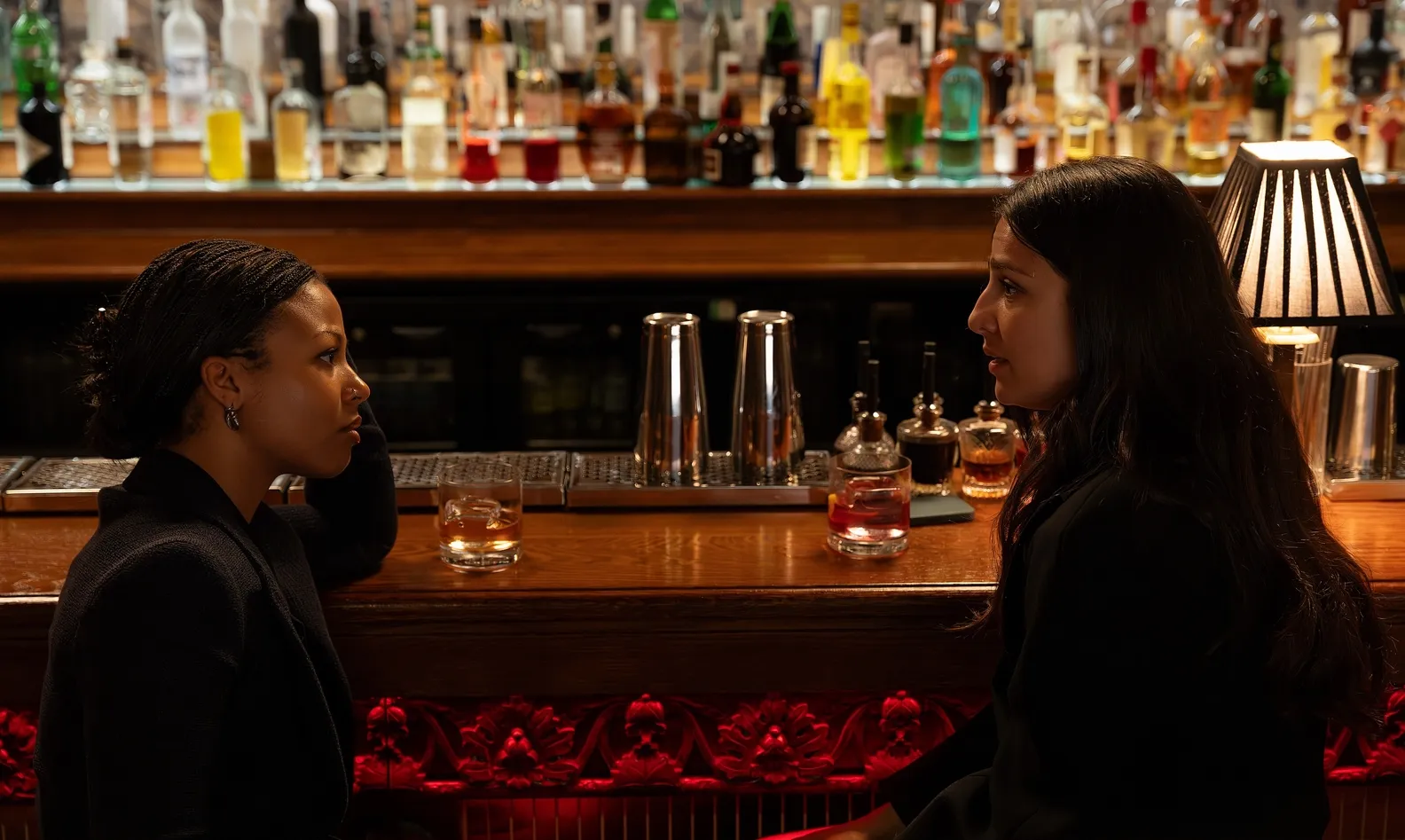Myha’la and Marisa Abela in HBO’s Industry.