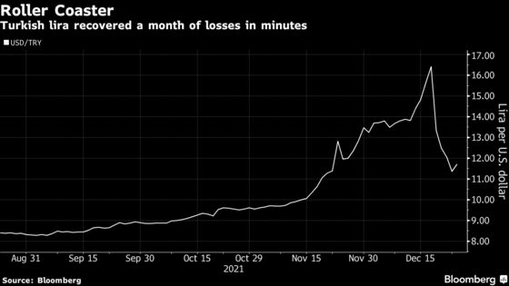 Turkish Minister Concedes Lira Rally Decimated Small Investors