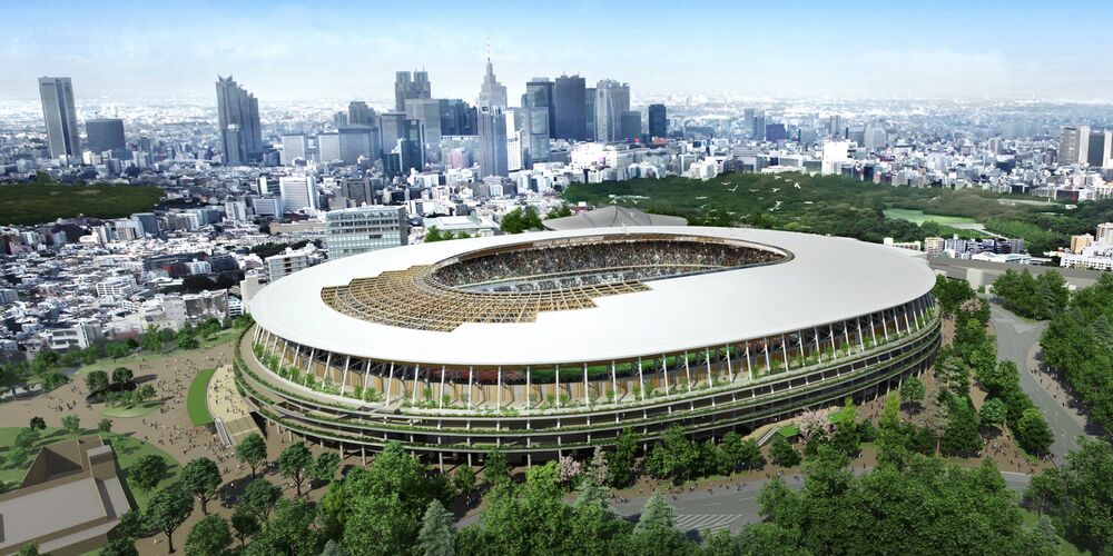 隈研吾氏 コンクリではなく 木材 で日本に自信を 新国立競技場 Bloomberg