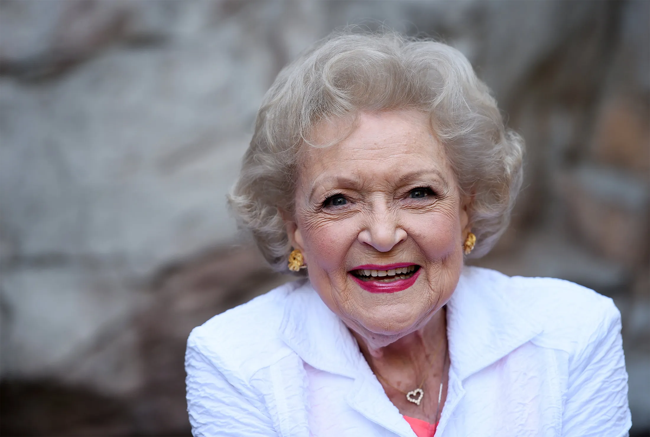 Betty White in 2015.