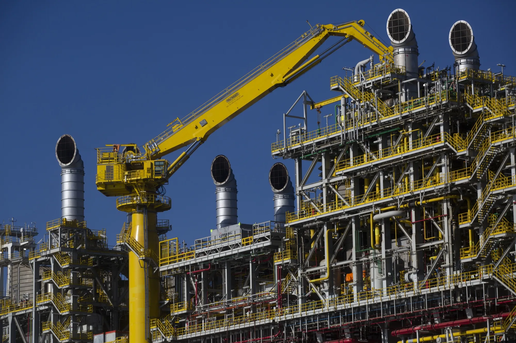 The Petroleo Brasileiro SA (Petrobras) MV30 Carioca floating, production, storage and offloading (FPSO) vessel.