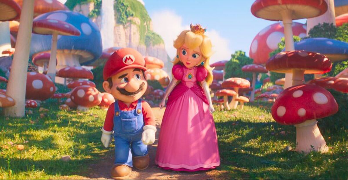 Stocks related to movie theaters surge as “Super Mario” film release draws crowds.