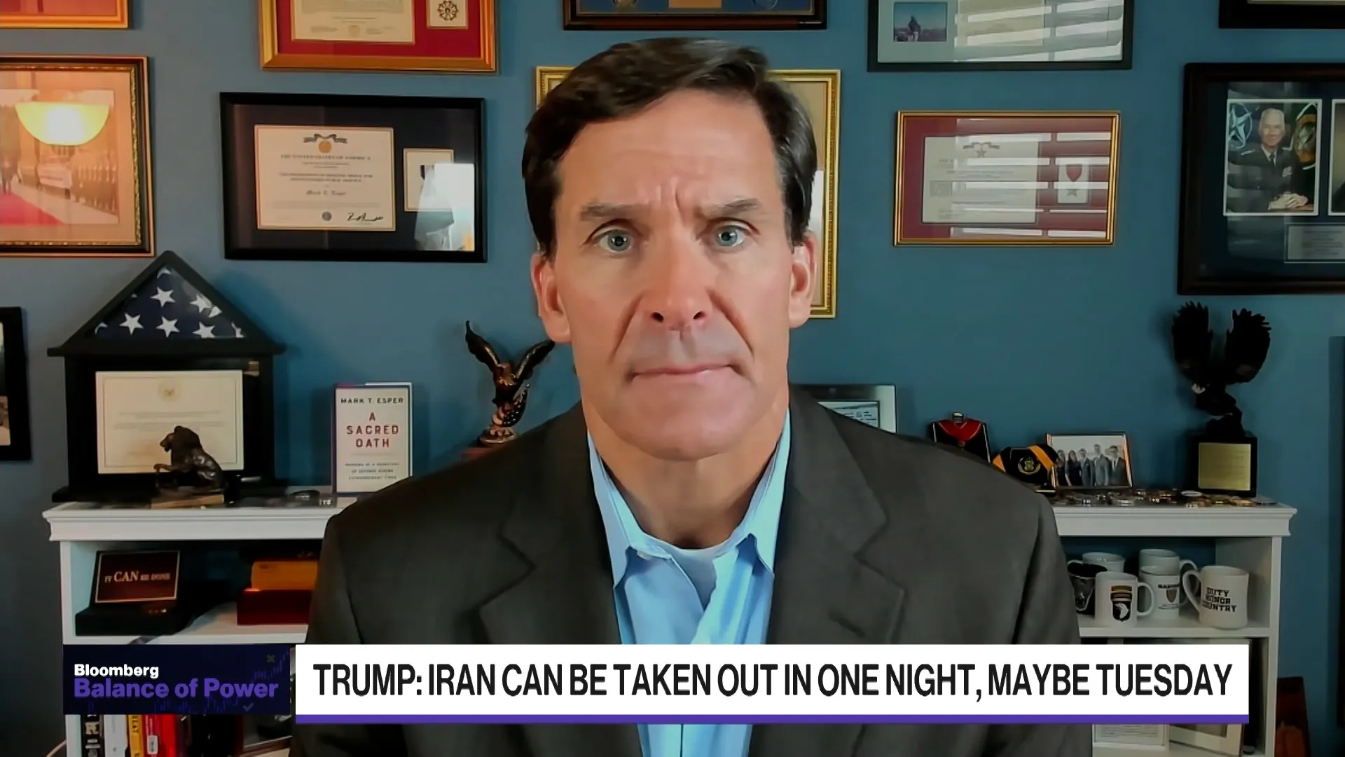 Mark Esper on Trump Iran Deadline, Possible Strike
