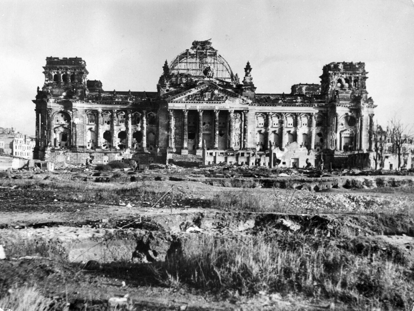 The Reichstag, 1945.