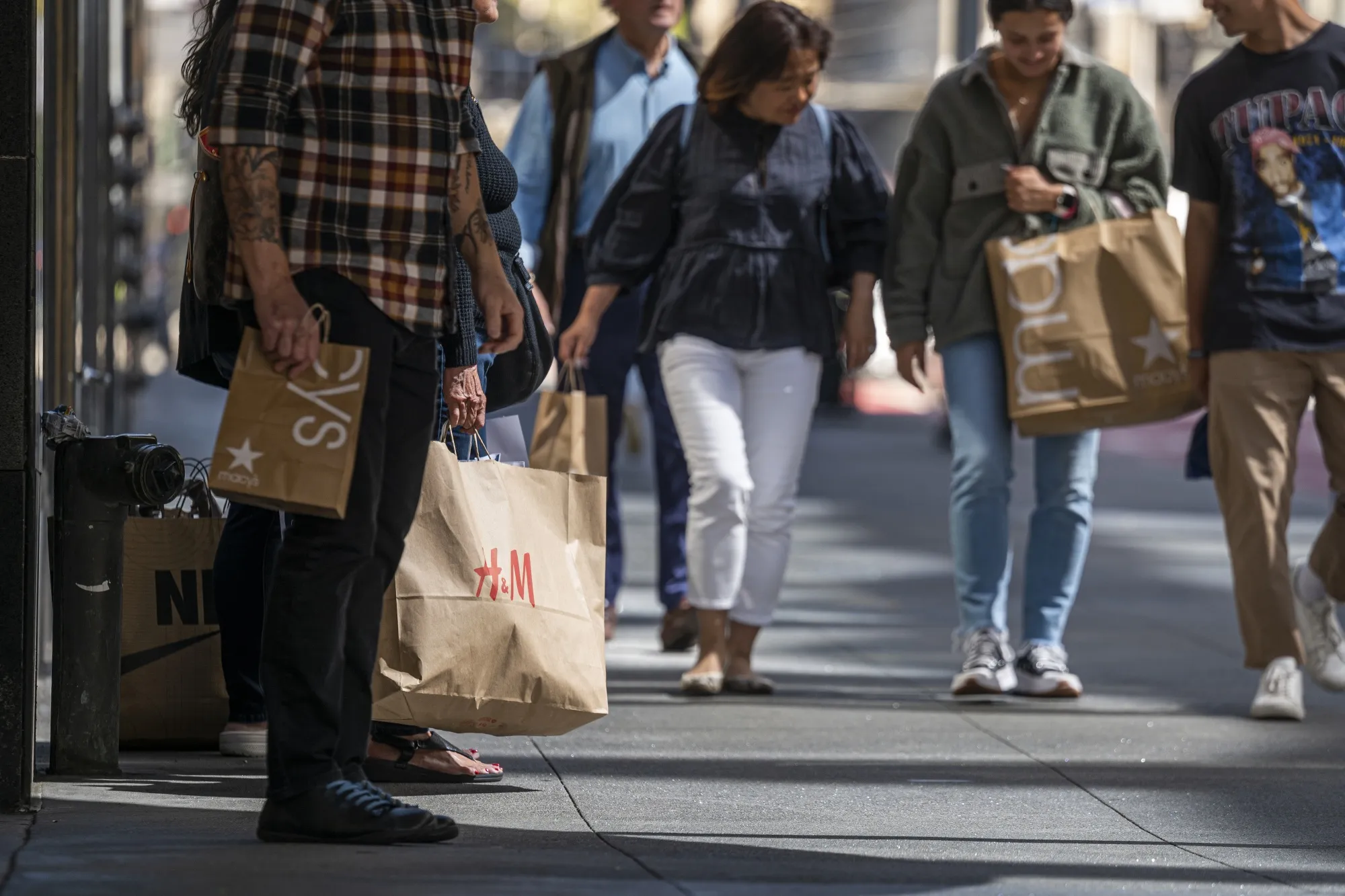 Consumers still have a lot of cash in their pockets.
