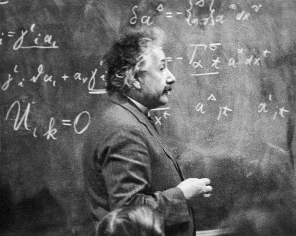 German-born physicist Albert Einstein