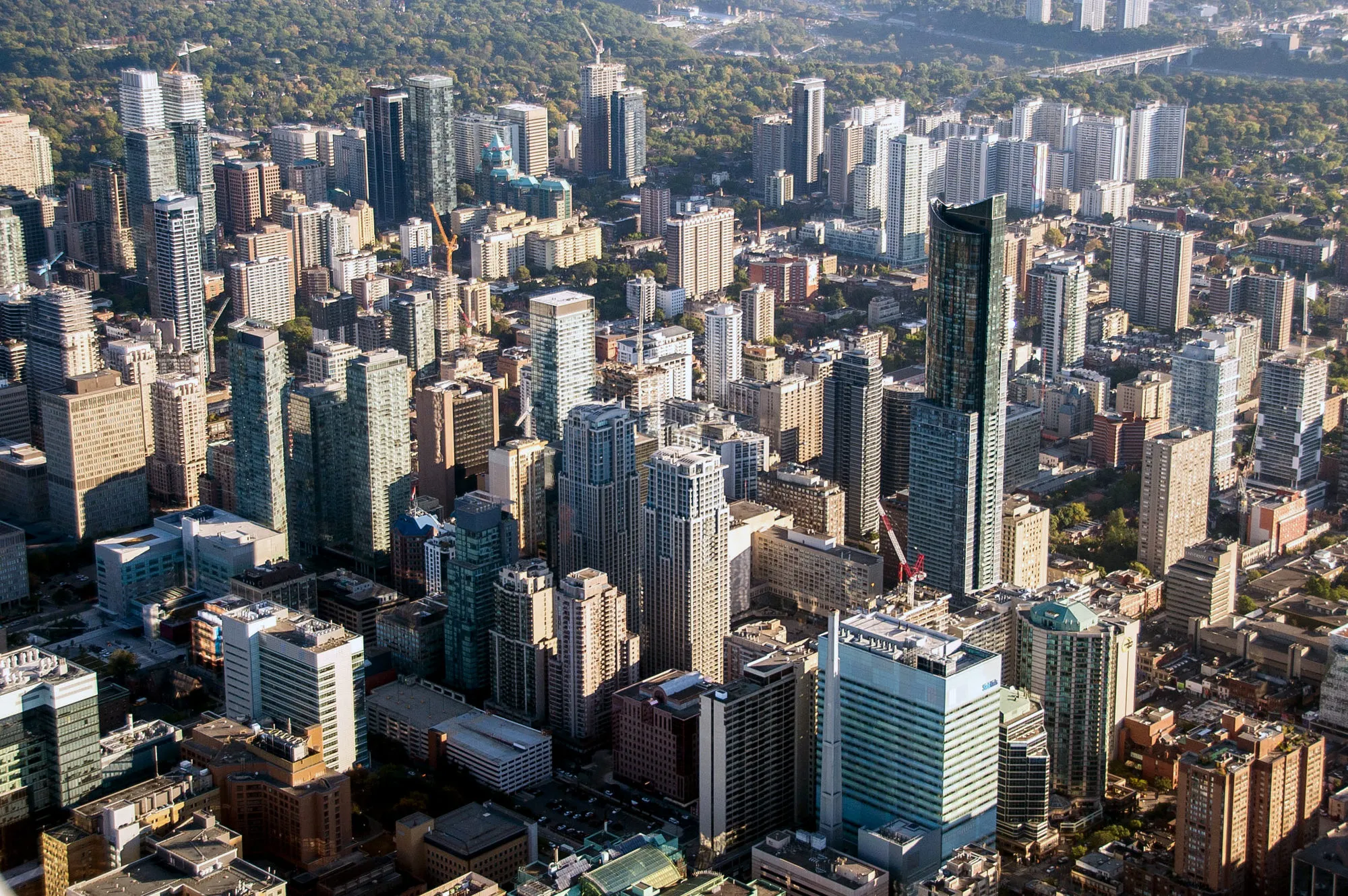 Aerials Views Of Toronto As Housing Prices Fall For Fourth Month