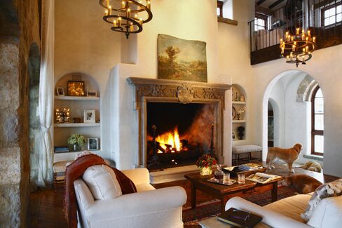 The living area.