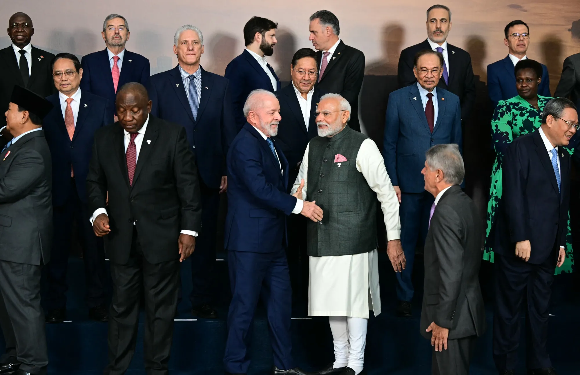 BRICS members are divided on tariffs.