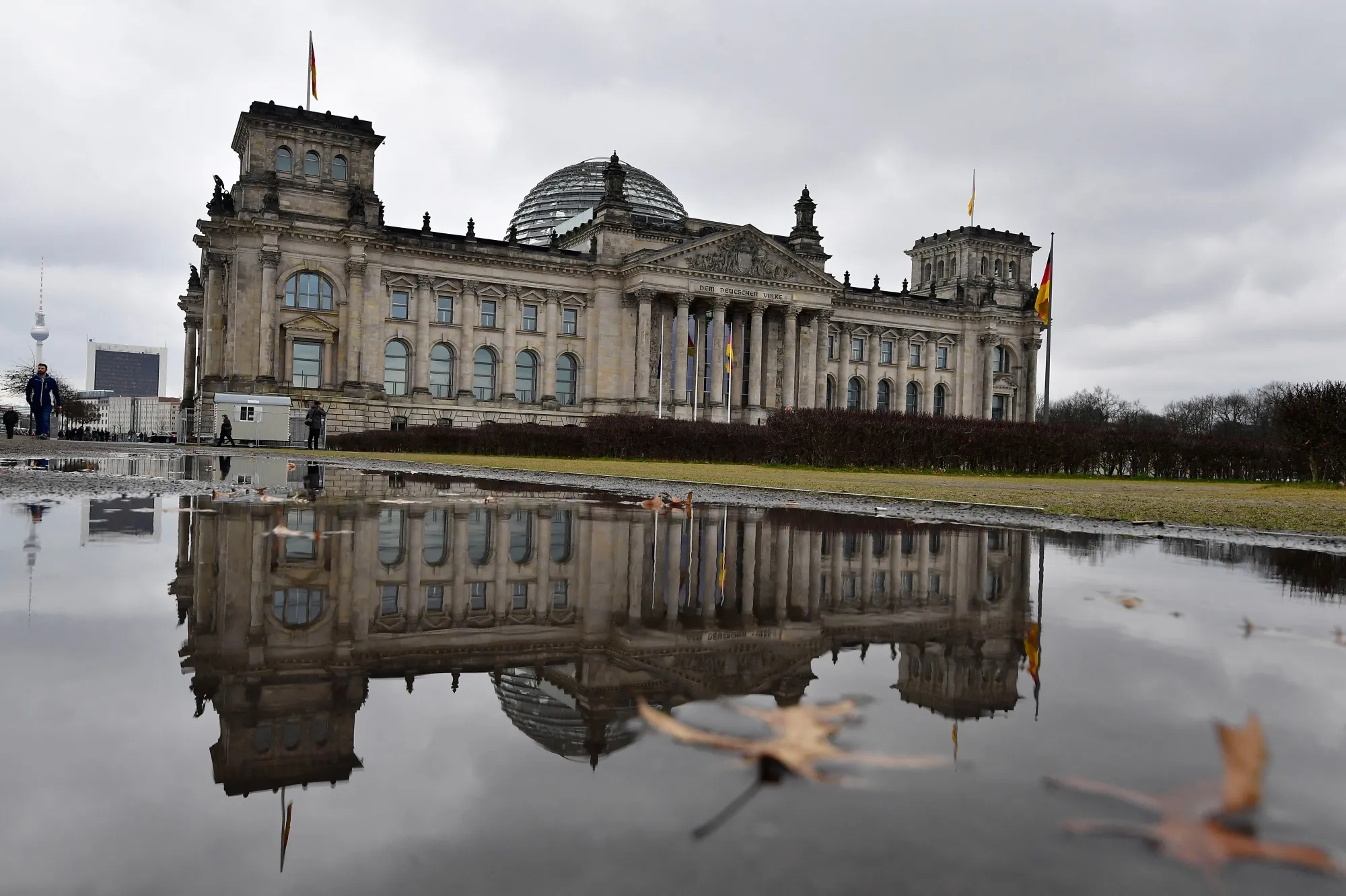 The Reichstag&nbsp;in Berlin.
