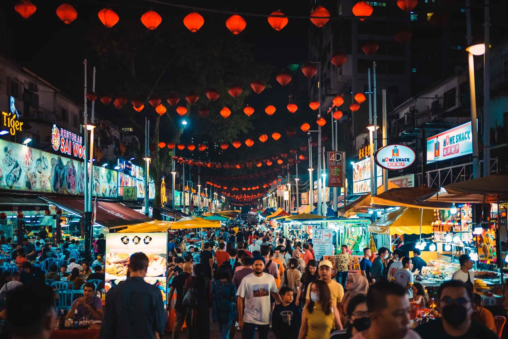 Kuala Lumpur has one of Asia’s most compelling food scenes, in action at places like the destination street food market Jalan Alor.