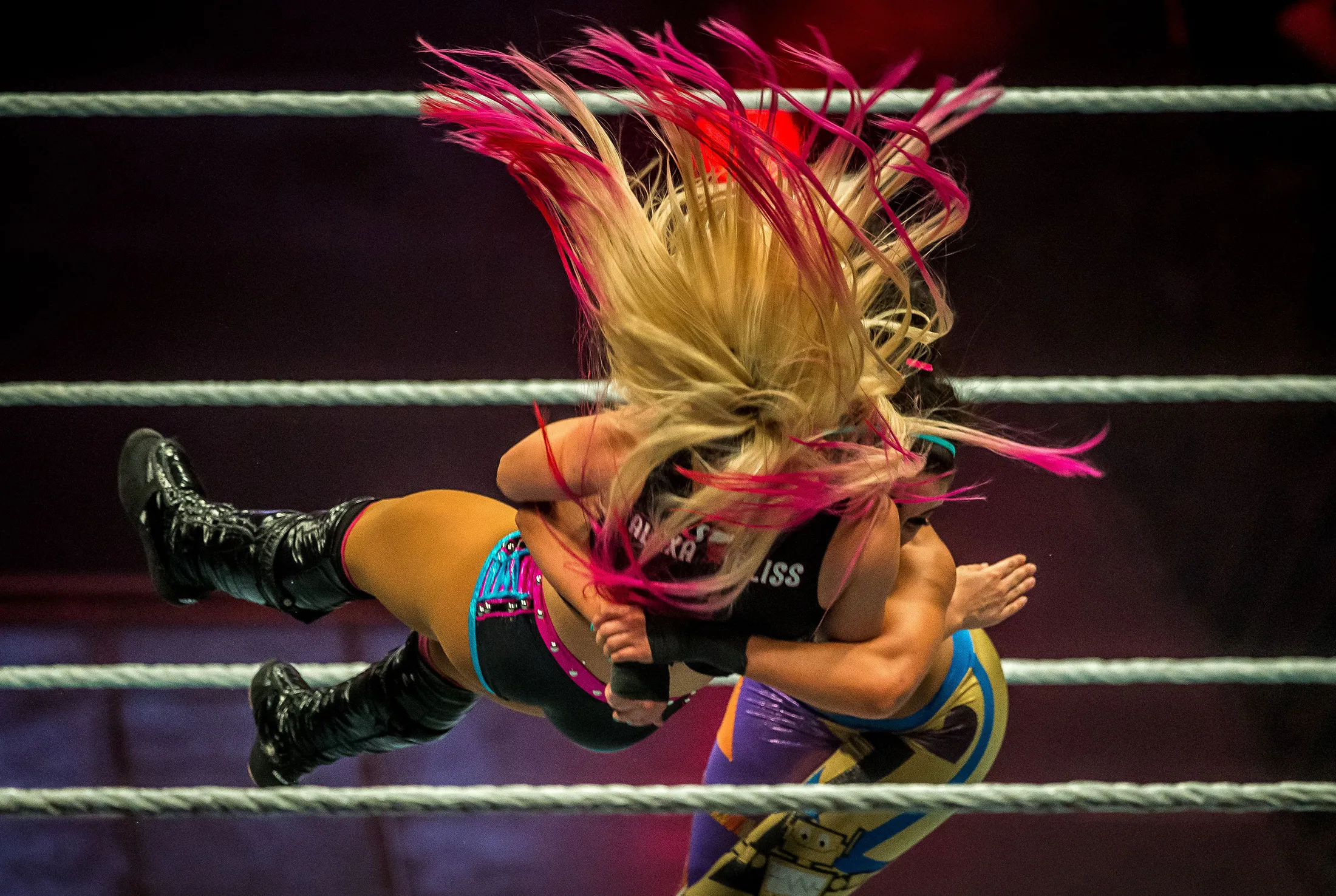 A WWE show in&nbsp;in Lille, France, on&nbsp;May 9, 2017.