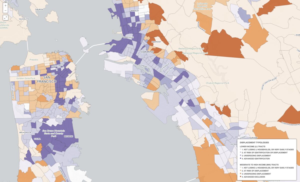 Mapping Which San Francisco Bay Area Neighborhoods Are At Risk for ...