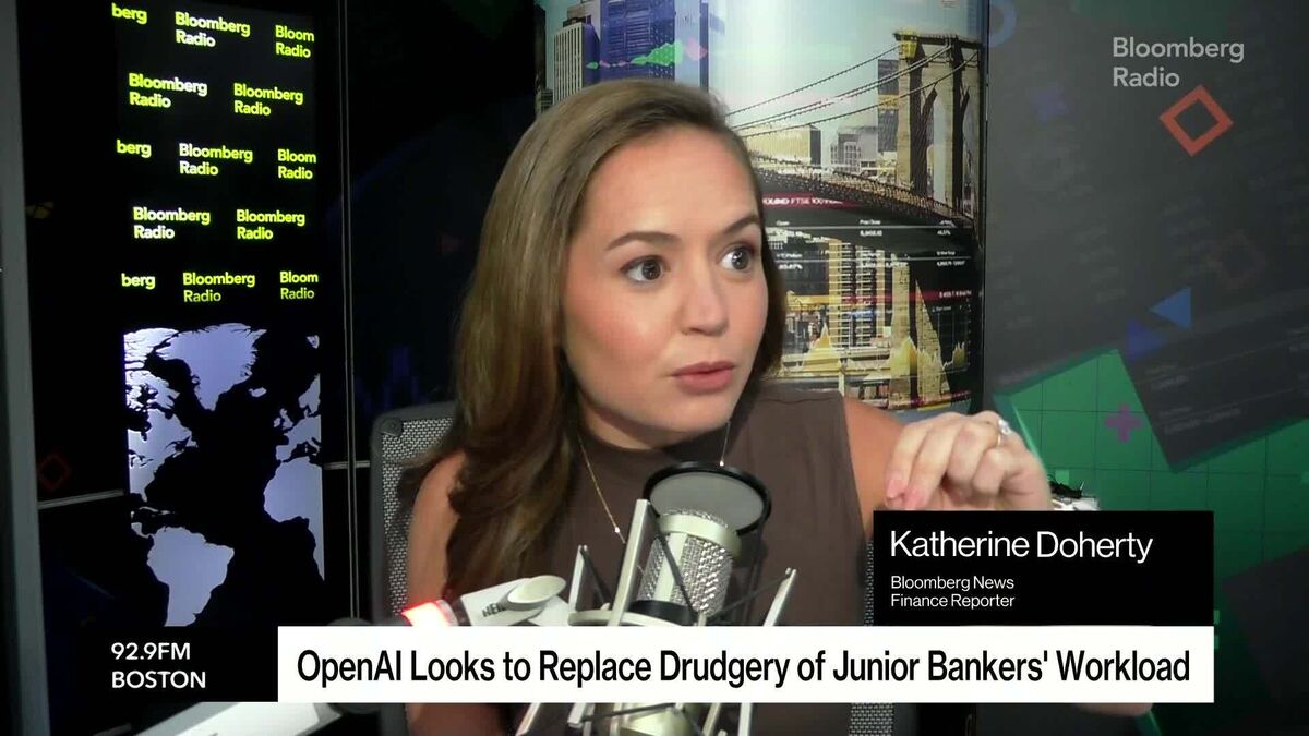 OpenAI Looks to Replace the Drudgery of Junior Bankers’ Workload