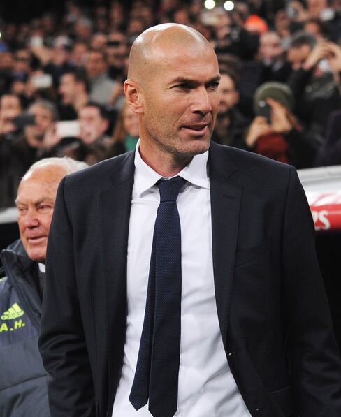 Zidane in 2016.