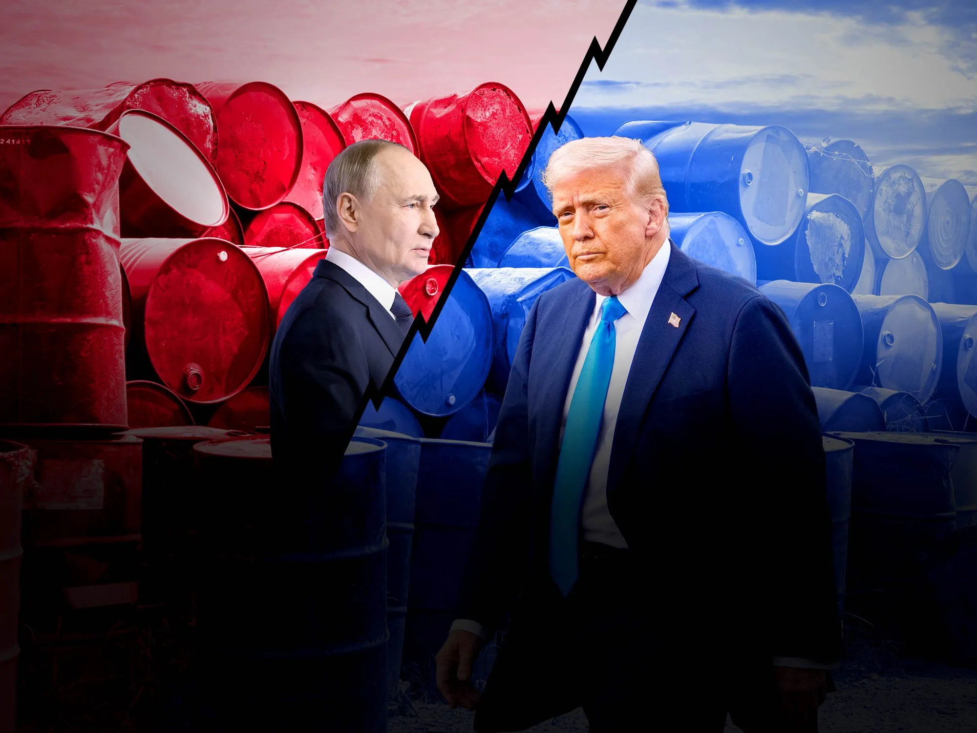 Trump Floats Fresh Sanctions on Russian Oil - Bloomberg