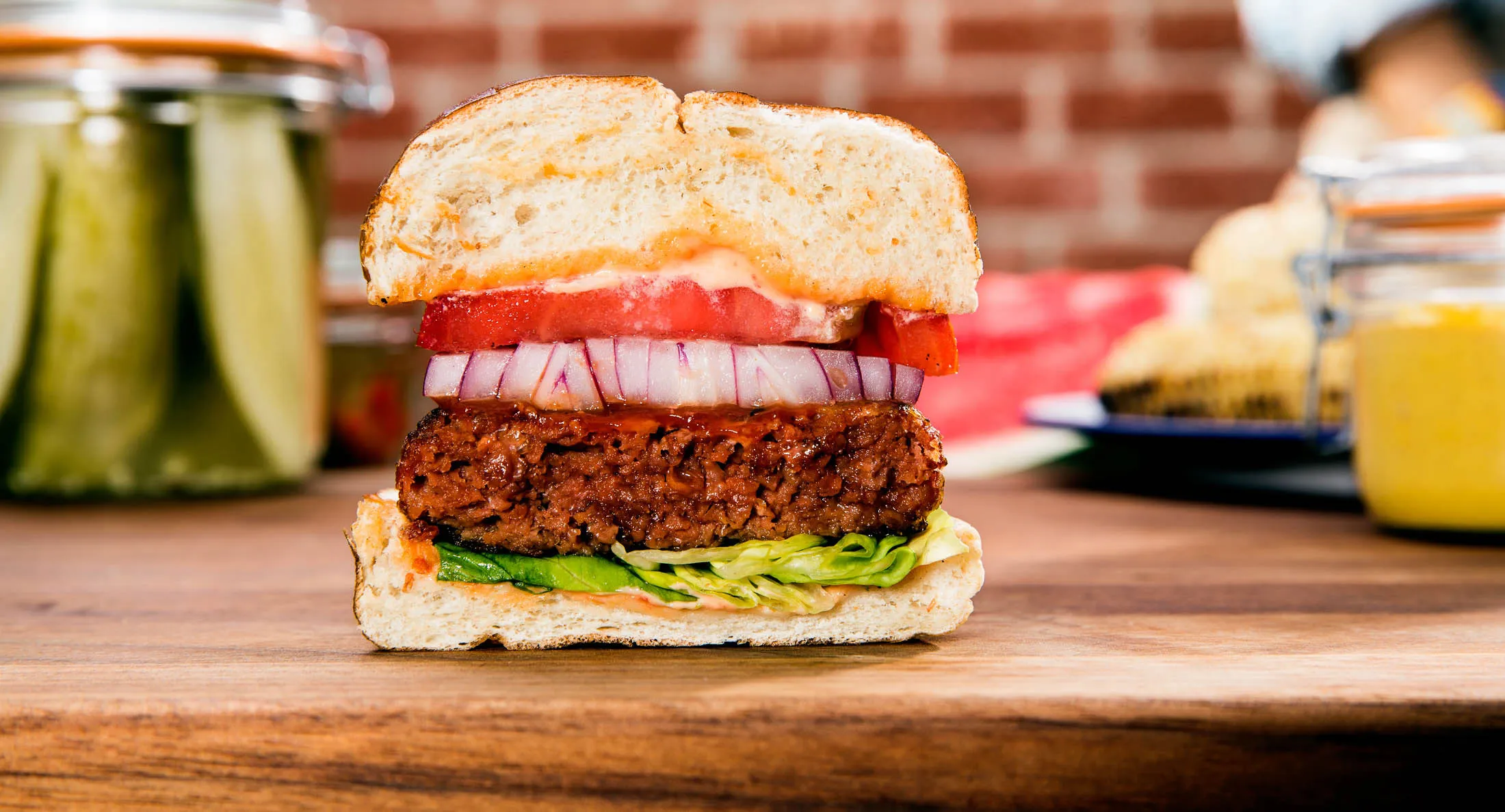 
Beyond Meat burger
