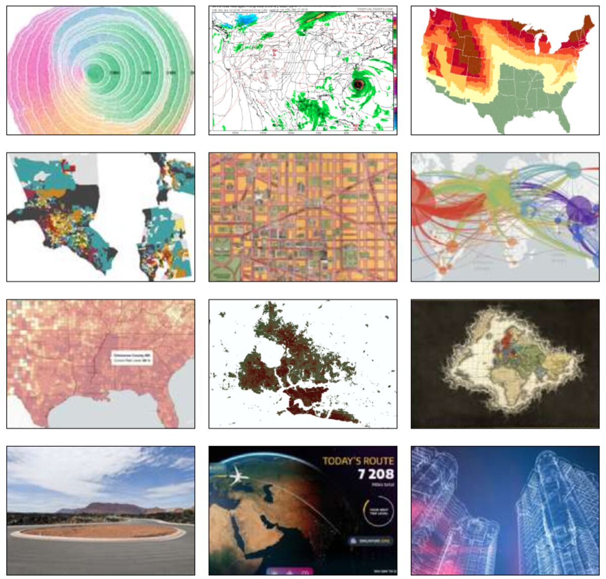 Visualizing the Geography of TV Stations