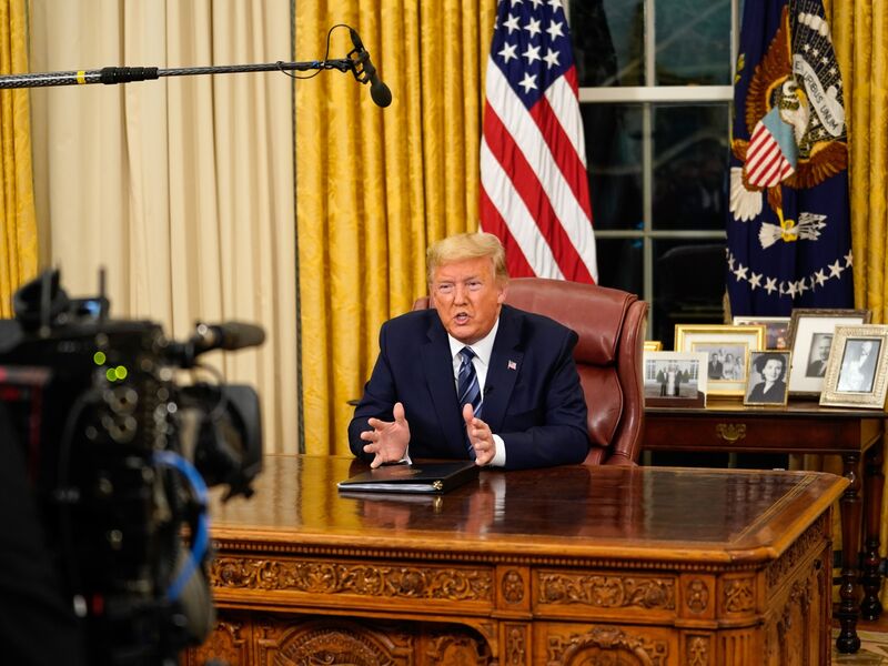 President Donald Trump Speaks On Virus Plans 