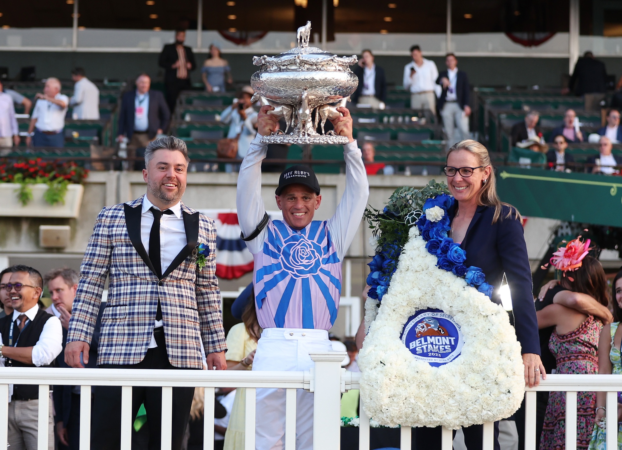 Arcangelo wins Belmont Stakes to make Jena Antonucci 1st female trainer