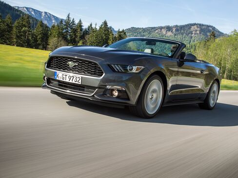 The 2015 convertible 2.3 EcoBoost Mustang