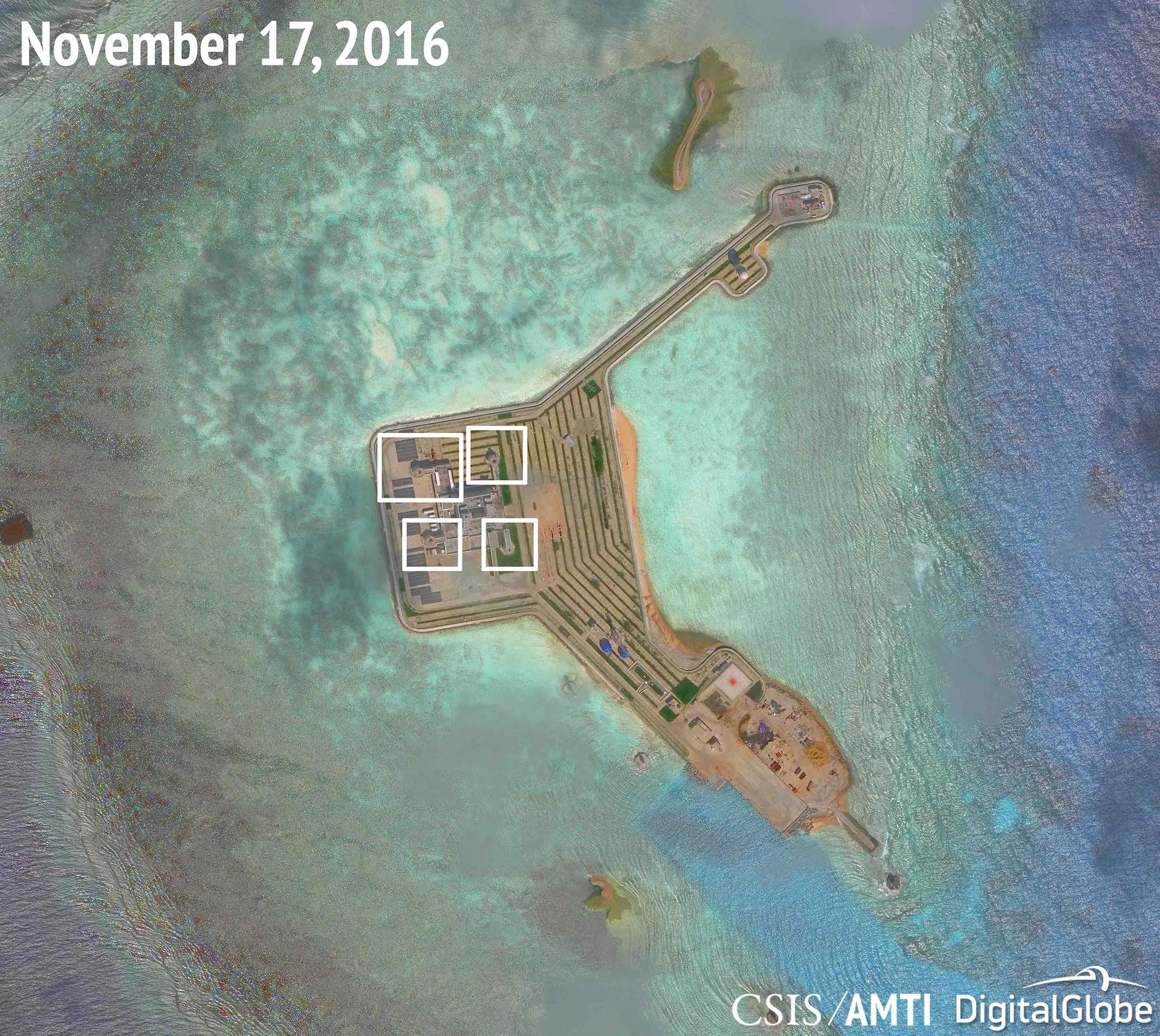 The Gaven reef on Nov. 17, 2016.
