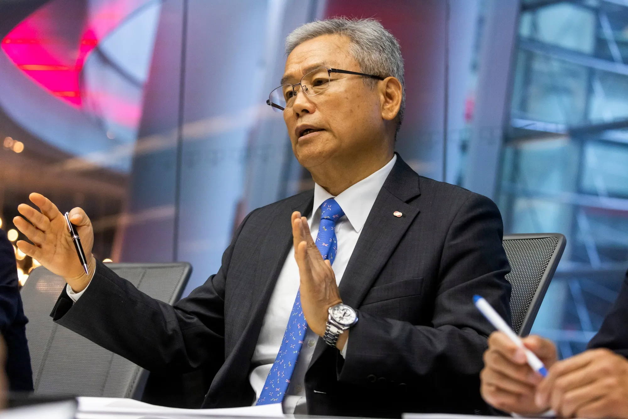 Kim Dong-cheol in New York on Sept. 9.