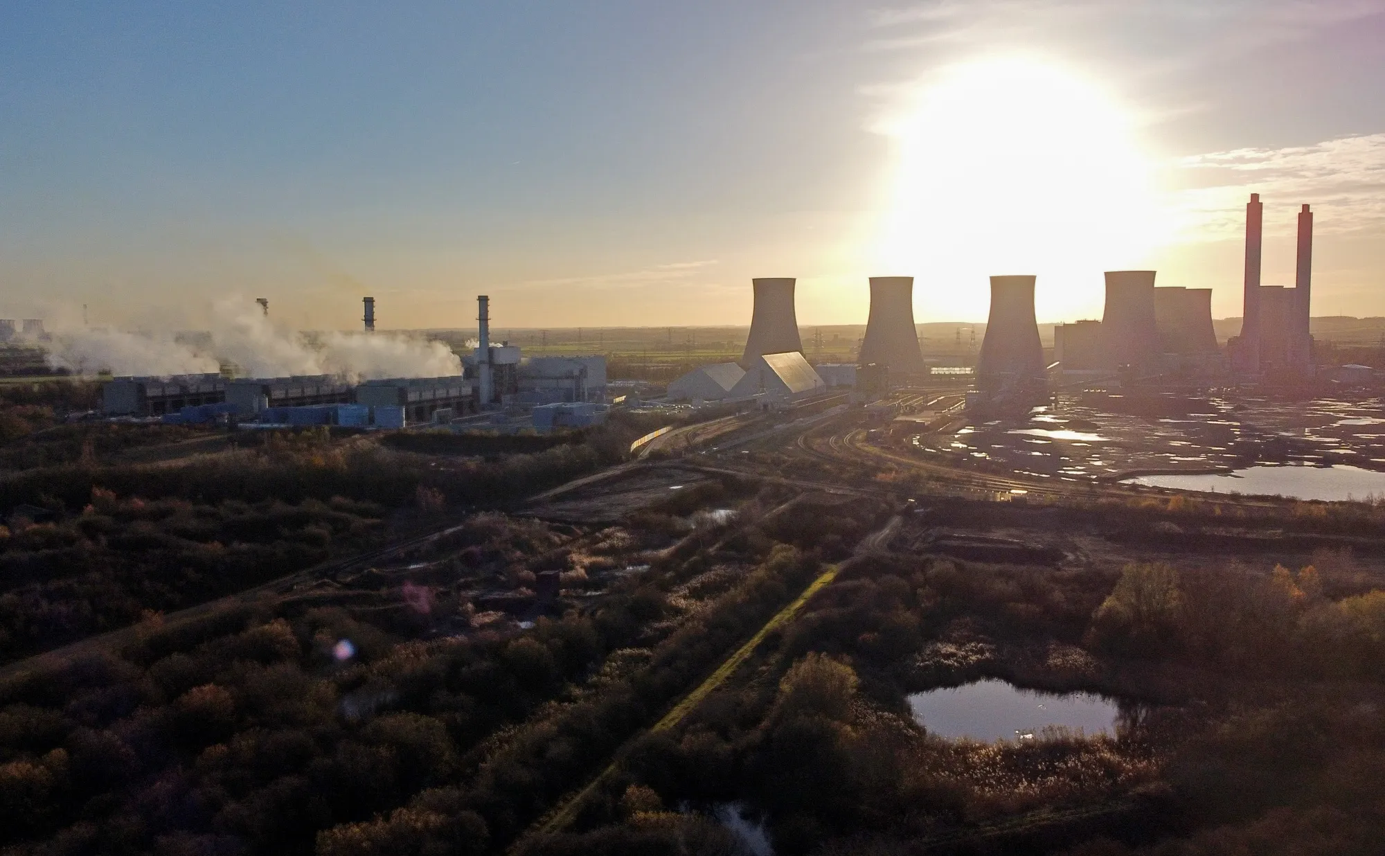 Electricite de France SA's coal-fired power station in West Burton, U.K.