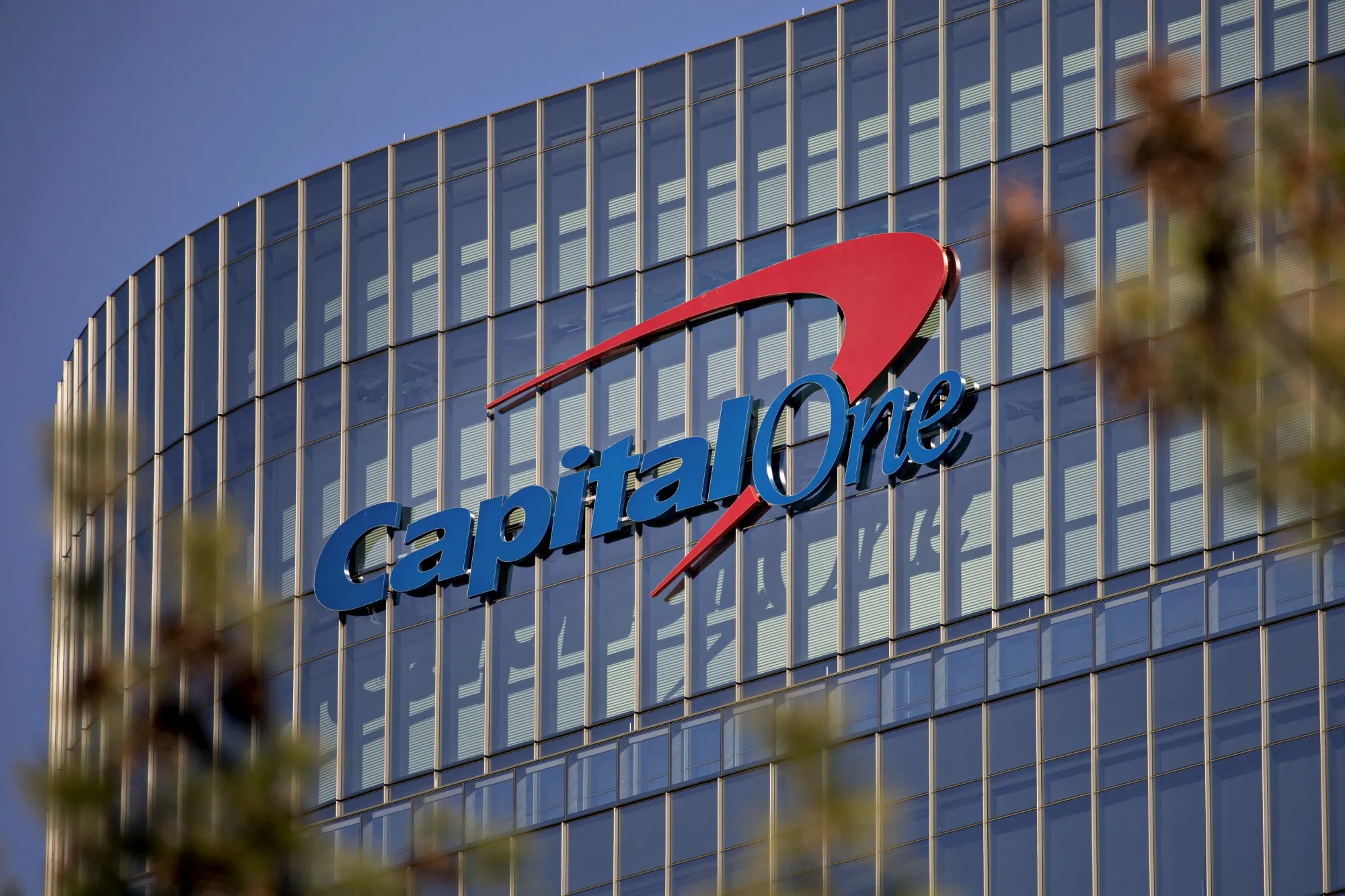 Capital One Headquarters After Net Revenue Stayed About Flat