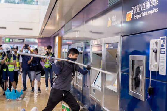 Major Disruption at Hong Kong Airport After Violent Weekend Protests