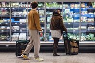 Shoppers in Barcelona.