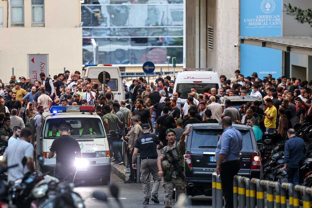 Unexplained Pager Explosions Injure Hundreds in Lebanon - Bloomberg