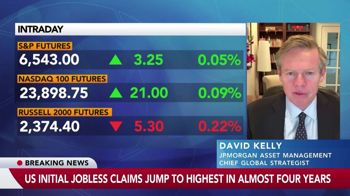⚫️ BLOOMBERG: "David Kelly di JPMorgan: Rallentamento dell'economia USA, ma sussidi di disoccupazione in eccesso"