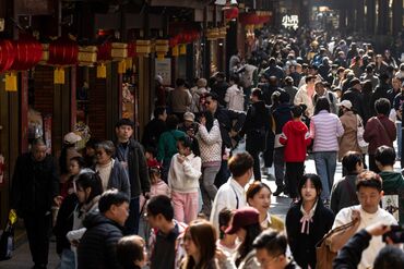 Yu Garden in Shanghai Ahead of Lunar New Year