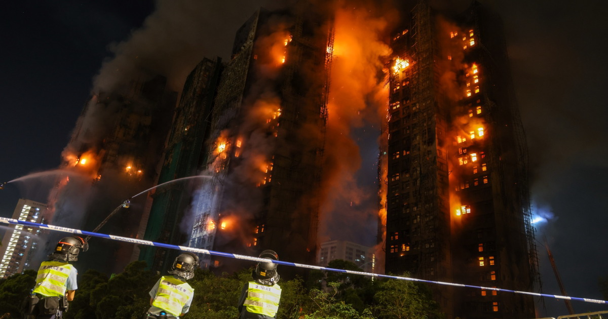 Hong Kong Fire Draws Fury Over Ignored Warnings