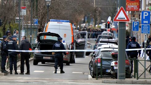 Counter Terrorism operation in Brussels