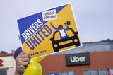 Uber And Lyft Drivers Rally For Ability To Unionize